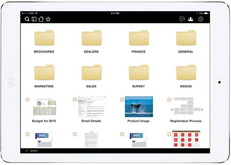 Sales Presentation tool for iPads, iPhones or Windows 8 devices